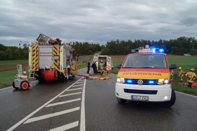 Verkehrsunfall auf der L 1179